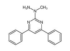 2-(1-甲基肼基)-4，6-二苯基嘧啶