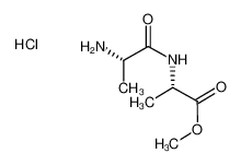 (S)-甲基 2-((S)-2-氨基丙酰胺基)丙酸酯盐酸盐