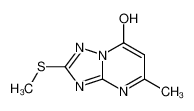 7-羟基-5-甲基-2-甲硫基-[1,2,4]三唑并[1,5-a]嘧啶