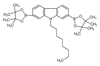 9-正辛基-2,7-双(4,4,5,5-四甲基-1,3,2-二氧硼烷-2-基)咔唑