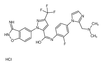 Razaxaban hydrochloride