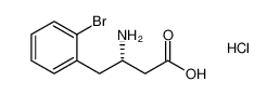 (S)-3-氨基-4-(2-溴苯基)-丁酸盐酸盐