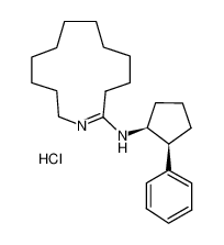 顺式-N-（2-苯基环戊基）-氮杂环十四碳-1-烯-2-胺盐酸盐