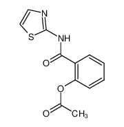 2-(噻唑-2-基甲酰胺基)苯基 乙酸酯