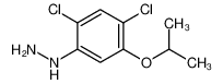 2，4-二氯-5-异丙氧基苯肼