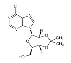 6-氯-9-beta-D-(2，3-异亚丙基)呋喃核糖基嘌呤