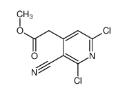 2-(2,6-二氯-3-氰基吡啶-4-基)乙酸甲酯