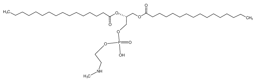 1,2-dipalmitoyl-sn-glycero-3-phosphoethanolamine-N-methyl