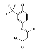 N-(4-氯-3-(三氟甲基)苯基)-3-氧代丁酰胺