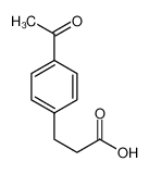 3-(4-乙酰基苯基)丙酸