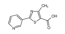 2-(3-吡啶)-4-甲基噻唑-5-羧酸