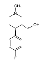 (3R，4S)-4-(4-氟苯基)-3-羟甲基-1-甲基哌啶