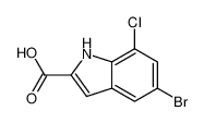 5-溴-7-氯吲哚-2-羧酸