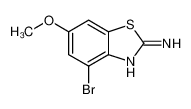 4-溴-6-甲氧基苯并[d]噻唑-2(3H)-亚胺