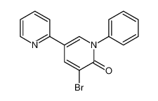 3-溴-1-苯基-5-(吡啶-2-基)-1,2-二氢吡啶-2-酮