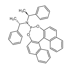 (S,S,S)-(+)-(3,5-二氧杂-4-磷杂环庚二烯并[2,1-a:3,4-a']二萘-4-基)二(1-苯基乙基)胺