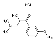 3-(二甲氨基)-1-(3-甲氧基苯基)-2-甲基丙-1-酮盐酸盐