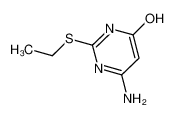 6-氨基-4-羟基-2-乙巯基嘧啶