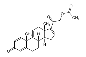 21-羟基孕甾-1,4,9(11),16-四烯-3,20-二酮-21-醋酸酯