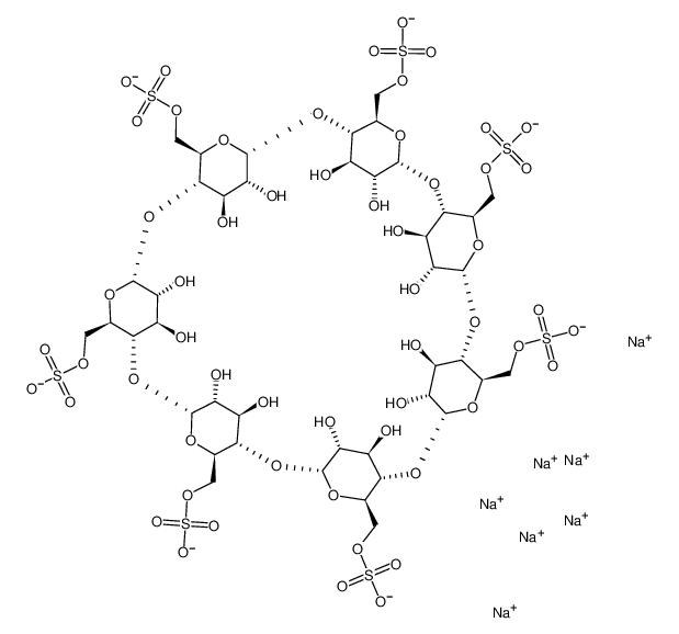 β-环糊精硫酸盐 钠盐