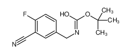 3-氰基-4-氟苄基氨基甲酸叔丁酯