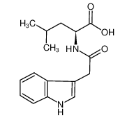 (S)-2-(2-(1H-吲哚-3-基)乙酰氨基)-4-甲基戊酸