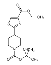 4-[4-(乙氧羰酰)-1，3-噻唑-2-YL]四氢-1(2H)-吡啶羧酸叔丁酯