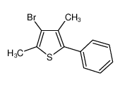 3-bromo-2，4-dimethyl-5-phenyl-thiophene
