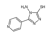 4-氨基-5-(吡啶-4-基)-4H-1,2,4-三唑-3-硫醇
