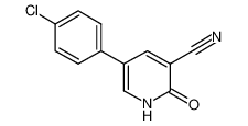2-氧代-5-(4-氯苯基)-1，2-二氢吡啶-3-甲腈