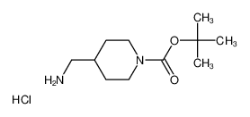 1-Boc-4-(氨基甲基)哌啶盐酸盐