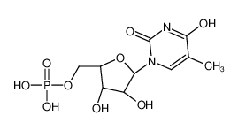 ((2R,3S,4R,5R)-3,4-二羟基-5-(5-甲基-2,4-二氧代-3,4-二氢嘧啶-1(2H)-基)四氢呋喃-2-基)甲基磷酸酯