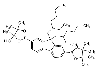 9,9-双(2-乙基己基)-2,7-双(4,4,5,5-四甲基-1,3,2-二氧硼戊环-2-基)芴
