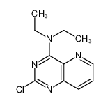 2-氯-4-(二乙基氨基)吡啶并[3，2-d]嘧啶
