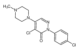 4-氯-2-(4-氯苯基)-5-(4-甲基哌嗪-1-基)哒嗪-3(2H)-酮