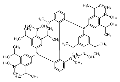 (R)-(-)-2,2'-双[二(3,5-二-异丙基-4-二甲氨基苯基)膦基]-6,6'-二甲氧基-1,1'-联苯