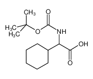 N-Boc-2-环己基-DL-甘氨酸