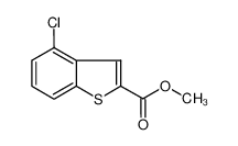 甲基 4-氯苯并[B]噻吩-2-羧酸酯