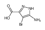 3-氨基-4-溴-1H-吡唑-5-羧酸