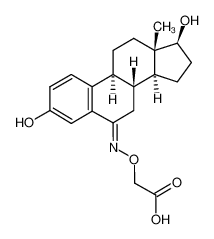β-Estradiol-6-one 6-(O-carboxymethyloxime)