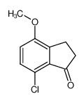 7-氯-4-甲氧基-2，3-二氢-1H-茚-1-酮