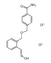 4'-氨基甲酰-2-甲酰基-1,1'-(氧基二亚甲基)二-吡啶鎓-二氯化物-2-肟