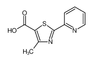 4-甲基-2-(2-吡啶基)噻唑-5-羧酸