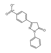 5-(4-硝基苯基)-2-苯基-2,4-二氢-3H-吡唑-3-酮