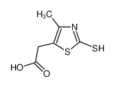 2-巯基-4-甲基-5-噻唑乙酸