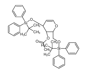 4-O-乙酰基-3，6-二-O-(叔丁基二苯基甲硅烷基)-D-半乳醛