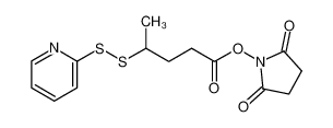 2,5-二氧代吡咯烷-1-基 4-(吡啶-2-基二硫烷基)戊酸酯