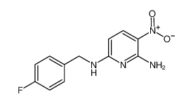 2-氨基-3-硝基-6-(4-氟苄基氨基)吡啶