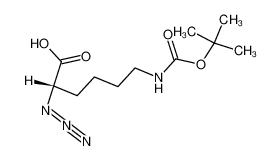 (S)-(-)-2-叠氮-6-(叔丁氧羰基-氨基)己酸 二环己基铵盐