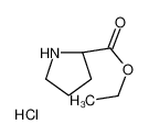(S)-吡咯烷-2-羧酸乙酯盐酸盐